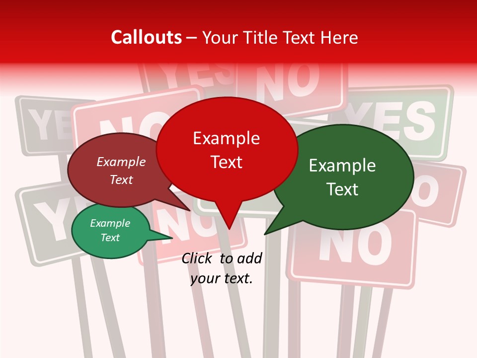 Vote Stop Choose PowerPoint Template