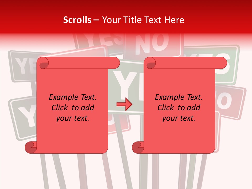 Vote Stop Choose PowerPoint Template