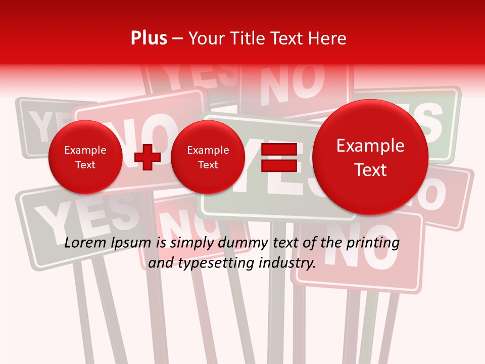 Vote Stop Choose PowerPoint Template