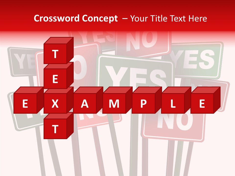 Vote Stop Choose PowerPoint Template