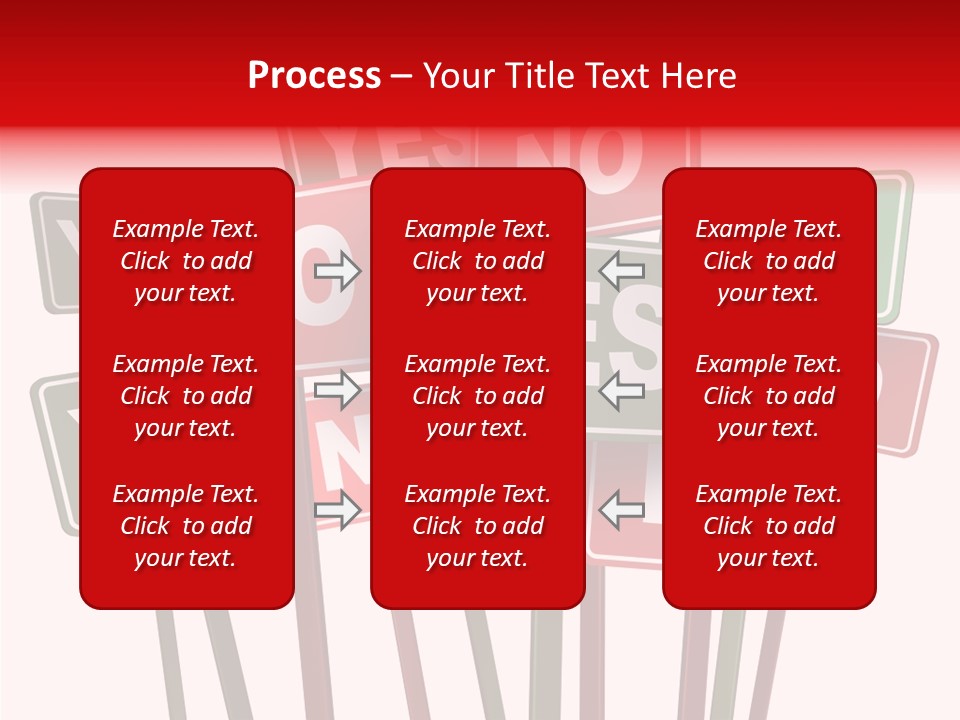 Vote Stop Choose PowerPoint Template