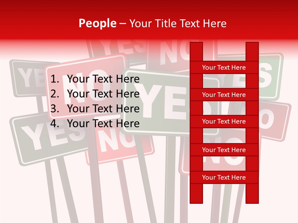 Vote Stop Choose PowerPoint Template