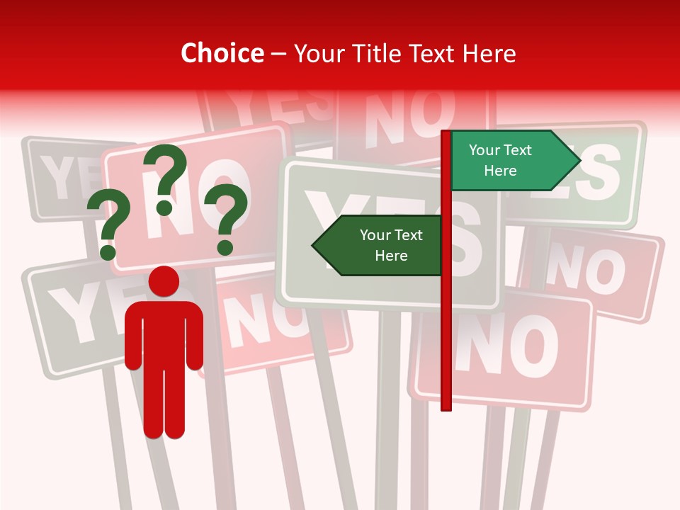 Vote Stop Choose PowerPoint Template