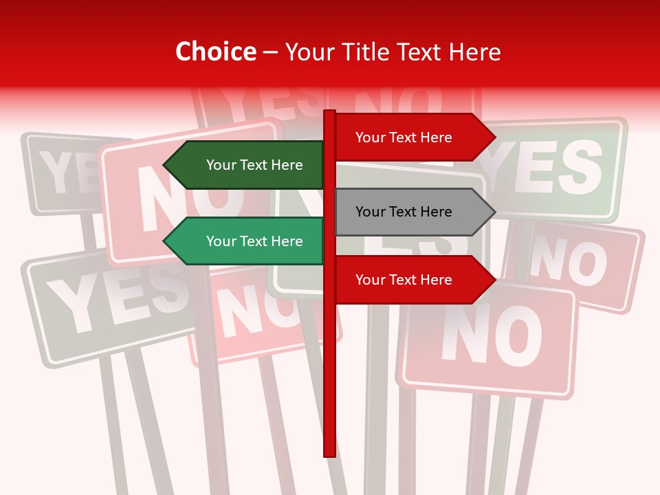Vote Stop Choose PowerPoint Template