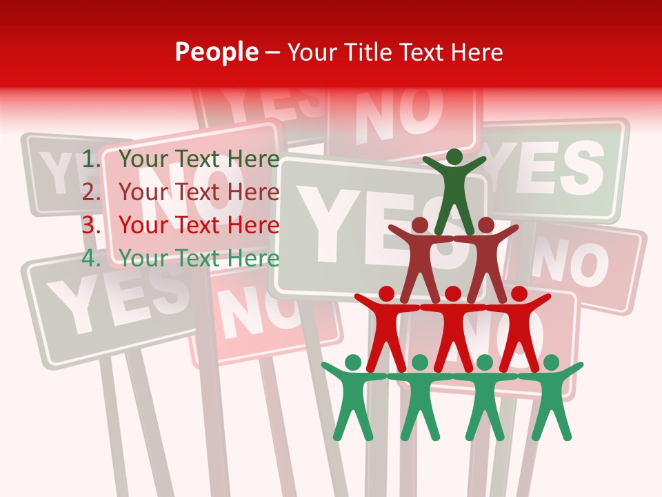 Vote Stop Choose PowerPoint Template