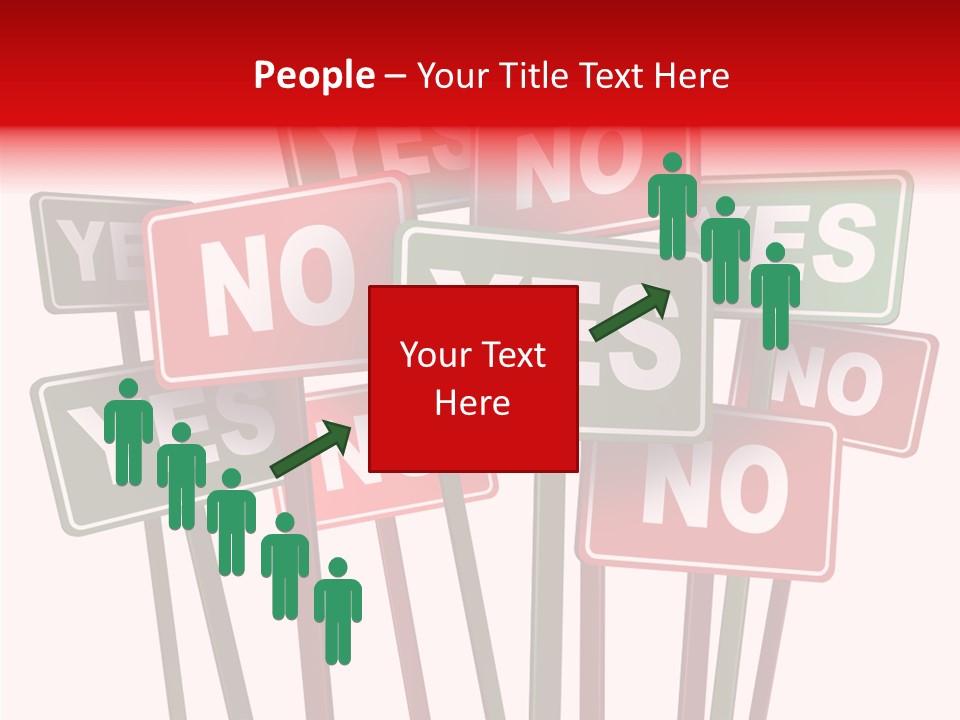 Vote Stop Choose PowerPoint Template