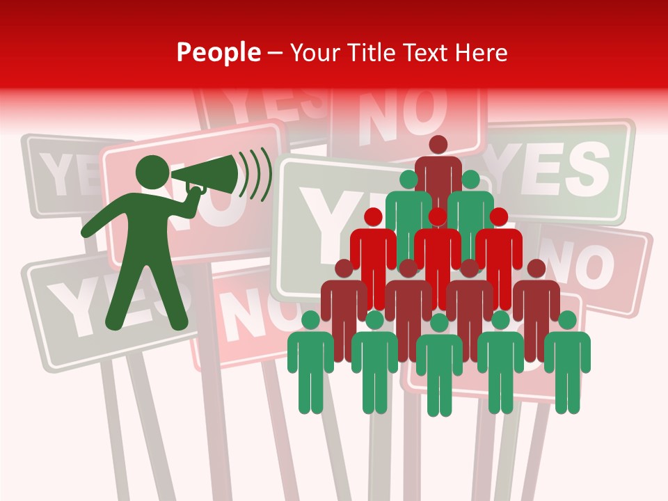 Vote Stop Choose PowerPoint Template