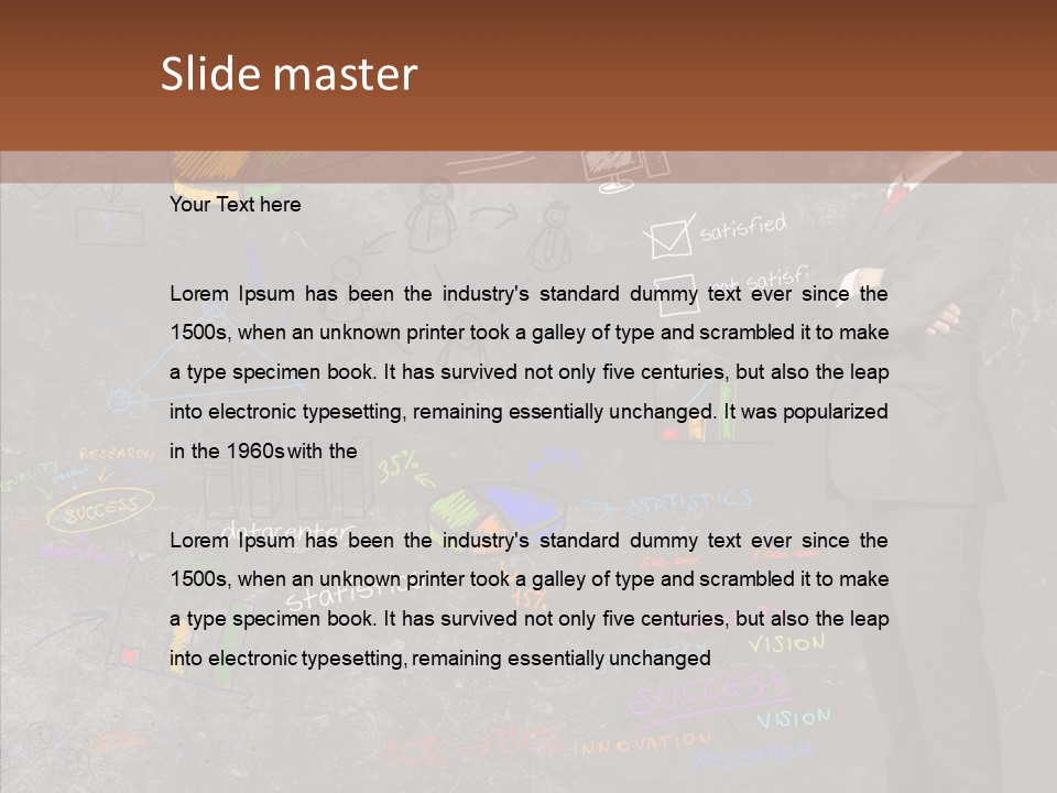 Sketching Network Concept PowerPoint Template