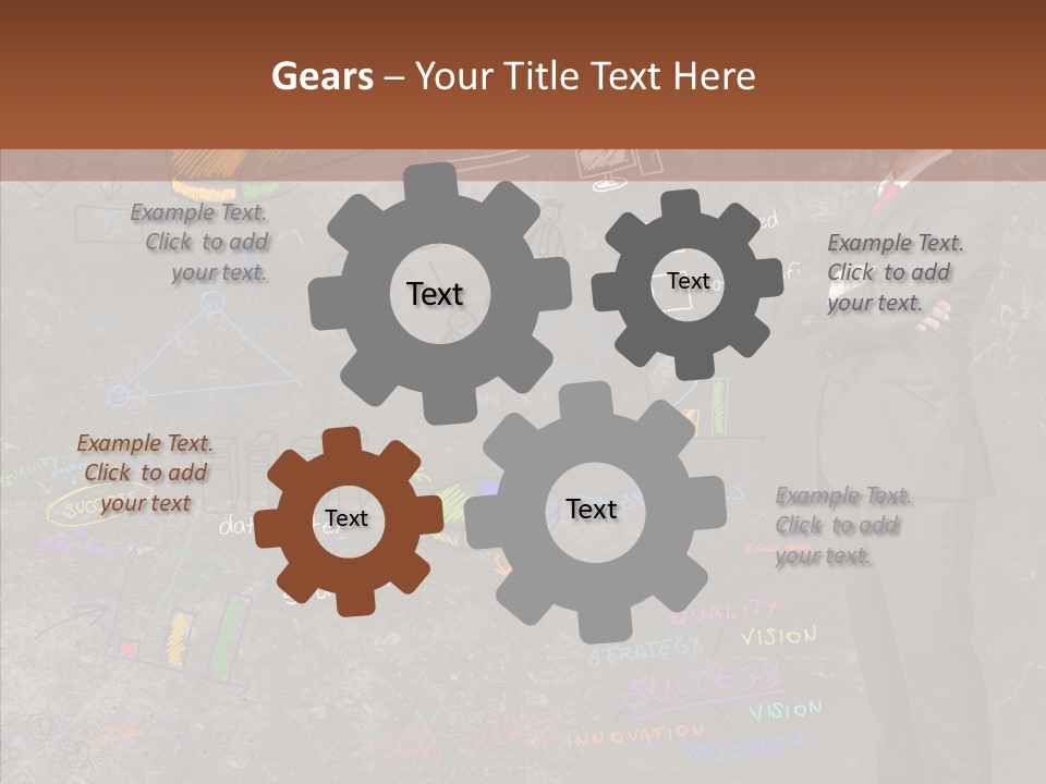 Sketching Network Concept PowerPoint Template