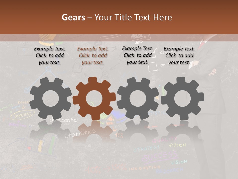 Sketching Network Concept PowerPoint Template