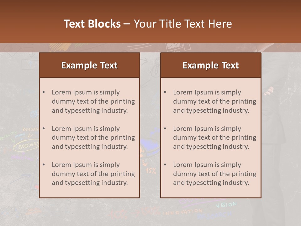 Sketching Network Concept PowerPoint Template