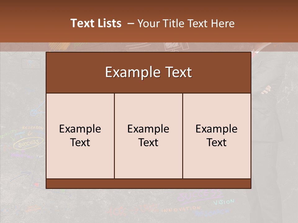 Sketching Network Concept PowerPoint Template