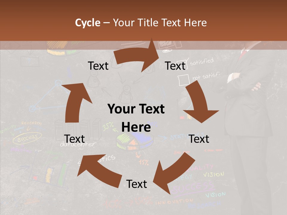 Sketching Network Concept PowerPoint Template