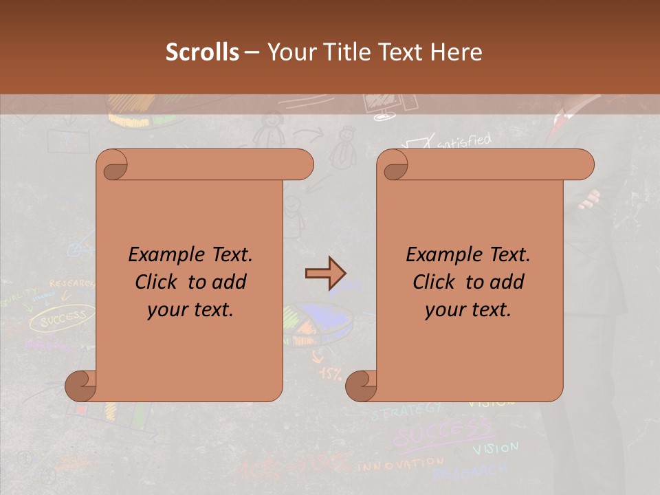 Sketching Network Concept PowerPoint Template
