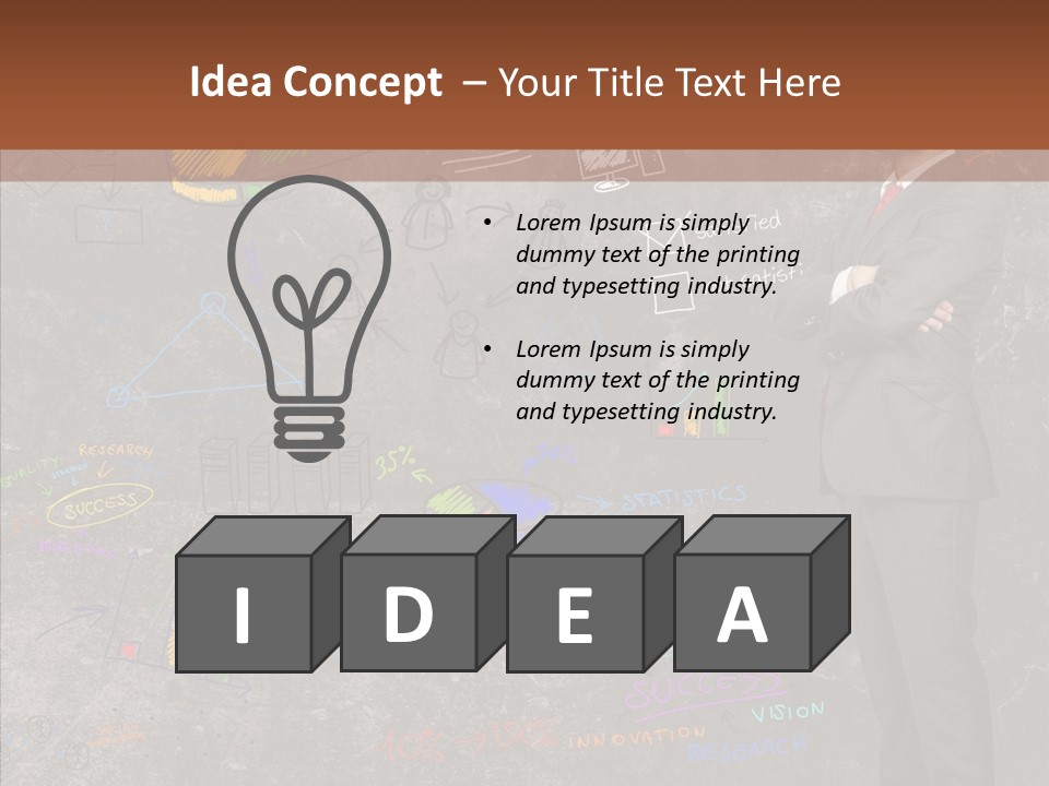 Sketching Network Concept PowerPoint Template