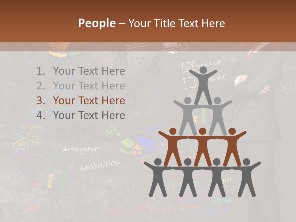 Sketching Network Concept PowerPoint Template