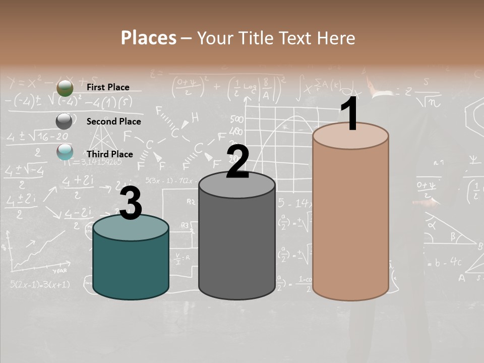 Manager Formula Mathematics PowerPoint Template