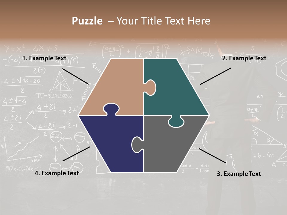 Manager Formula Mathematics PowerPoint Template