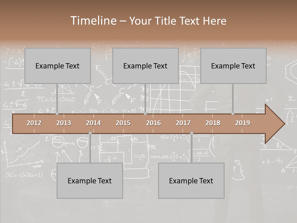 Manager Formula Mathematics PowerPoint Template