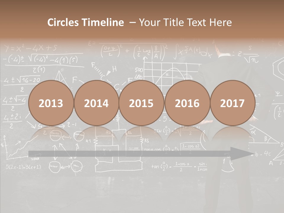 Manager Formula Mathematics PowerPoint Template