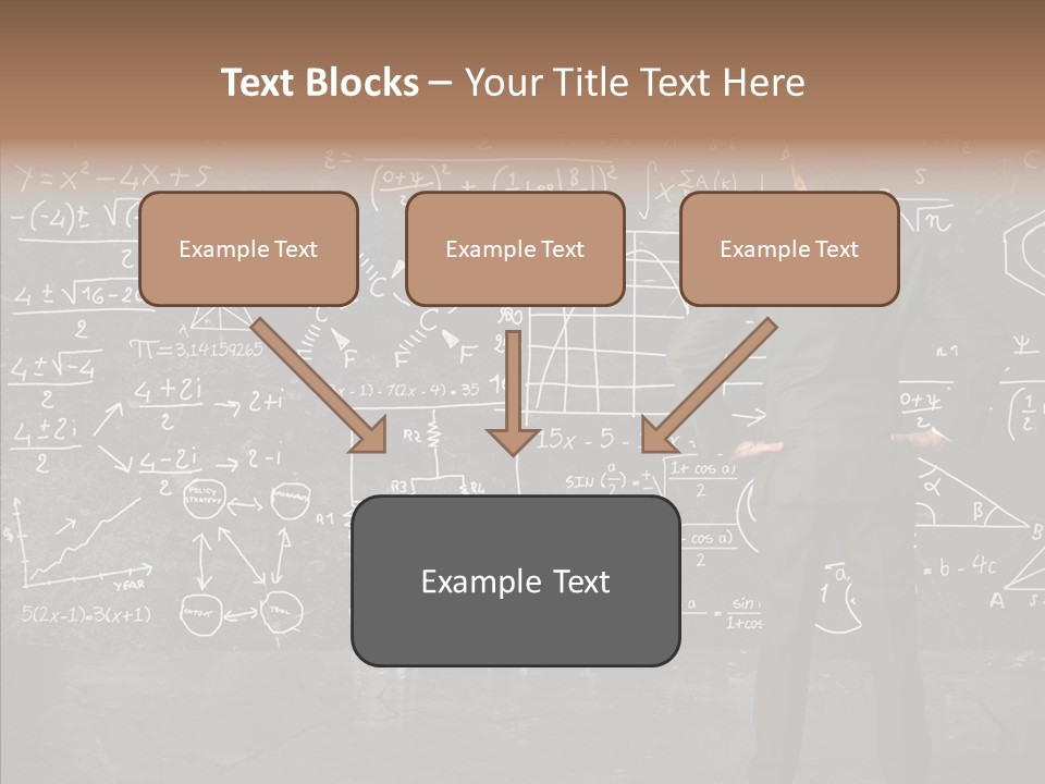 Manager Formula Mathematics PowerPoint Template