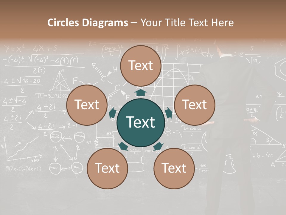 Manager Formula Mathematics PowerPoint Template