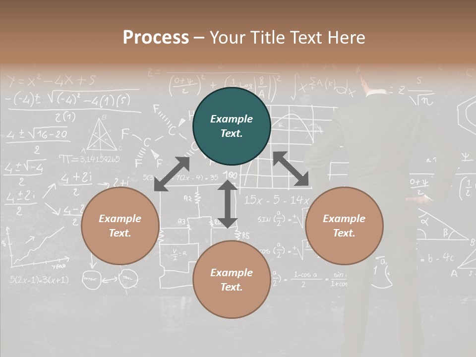 Manager Formula Mathematics PowerPoint Template