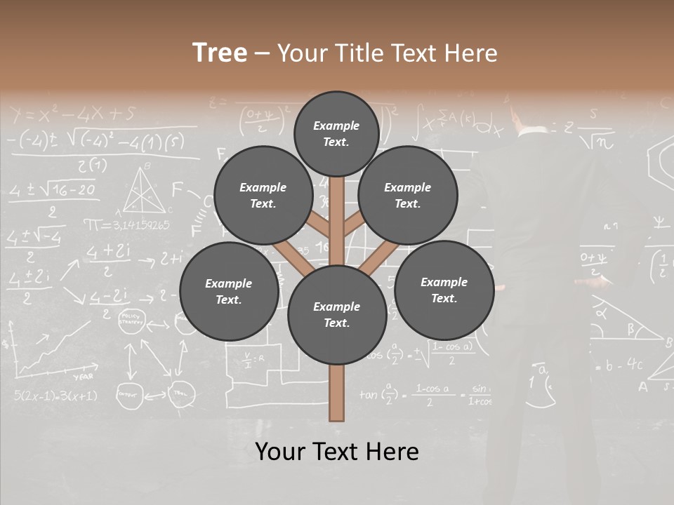 Manager Formula Mathematics PowerPoint Template
