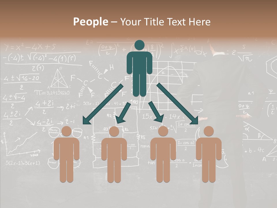 Manager Formula Mathematics PowerPoint Template