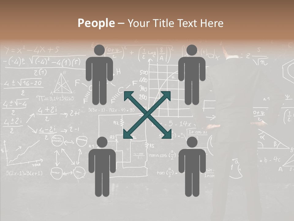 Manager Formula Mathematics PowerPoint Template