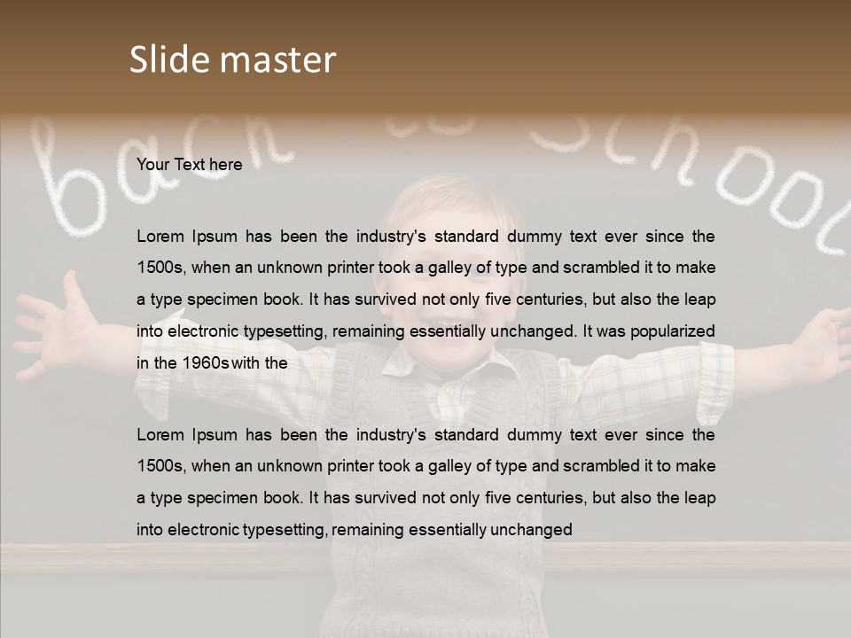 Kid Youth Intelligent PowerPoint Template