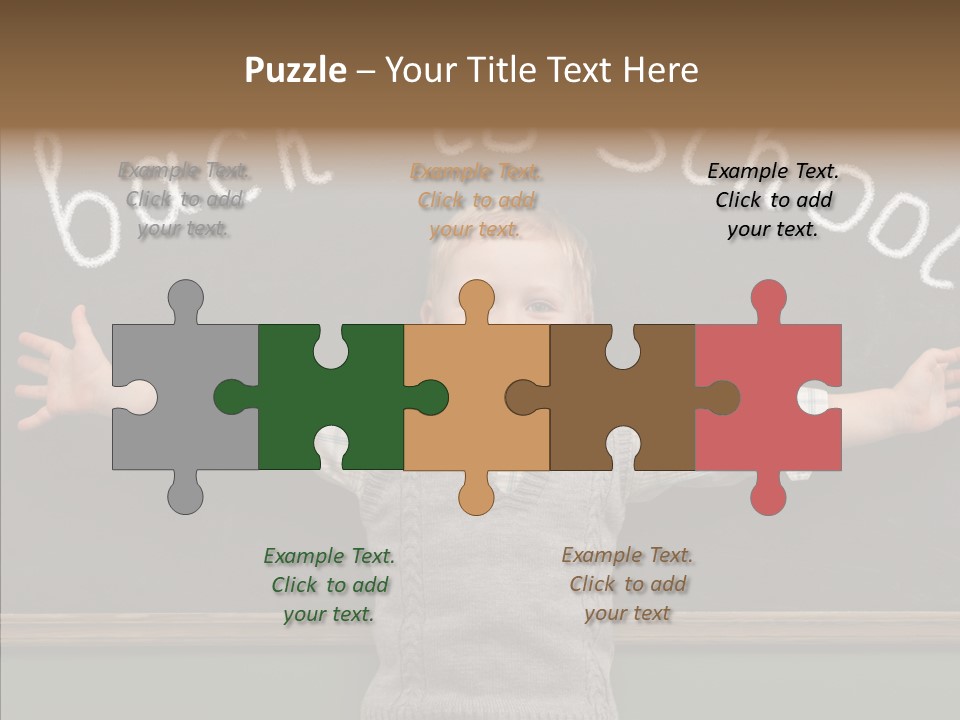Kid Youth Intelligent PowerPoint Template