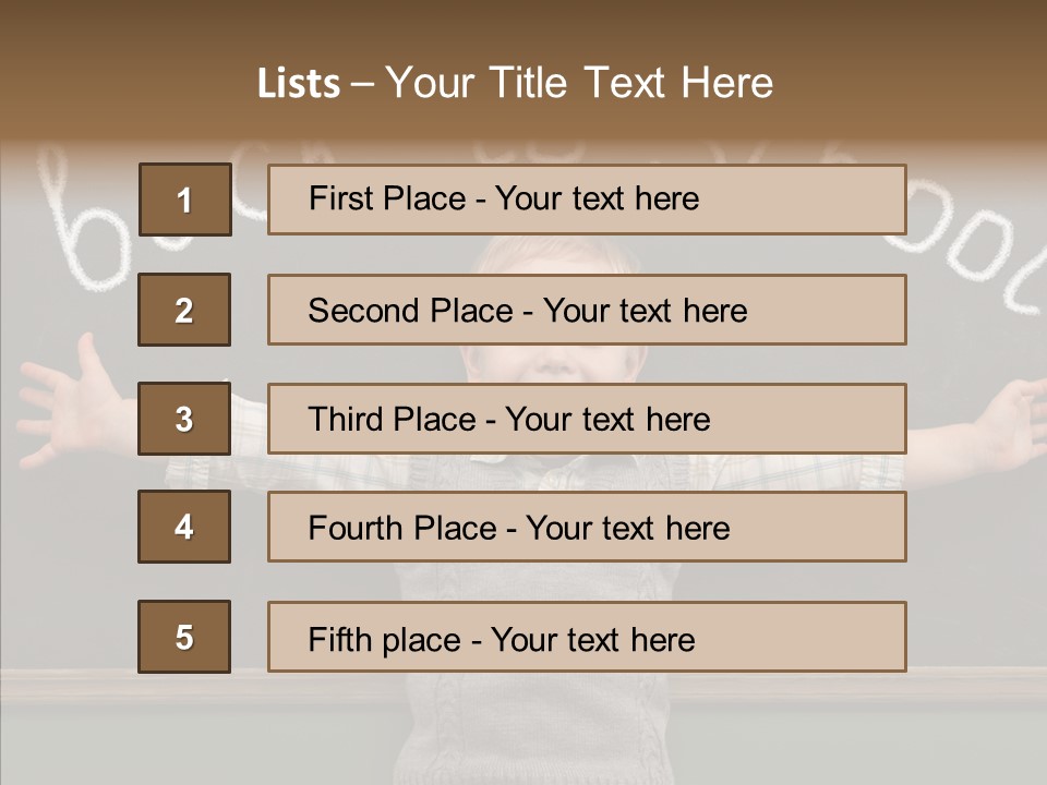 Kid Youth Intelligent PowerPoint Template