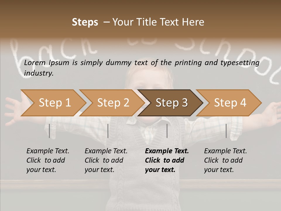 Kid Youth Intelligent PowerPoint Template