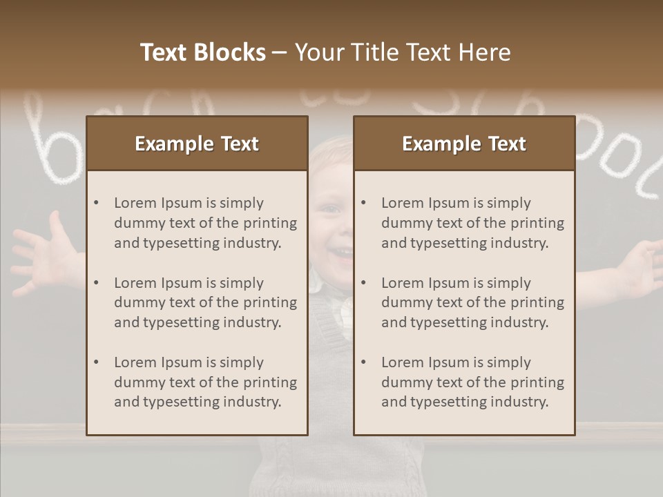 Kid Youth Intelligent PowerPoint Template