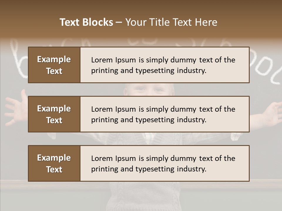 Kid Youth Intelligent PowerPoint Template