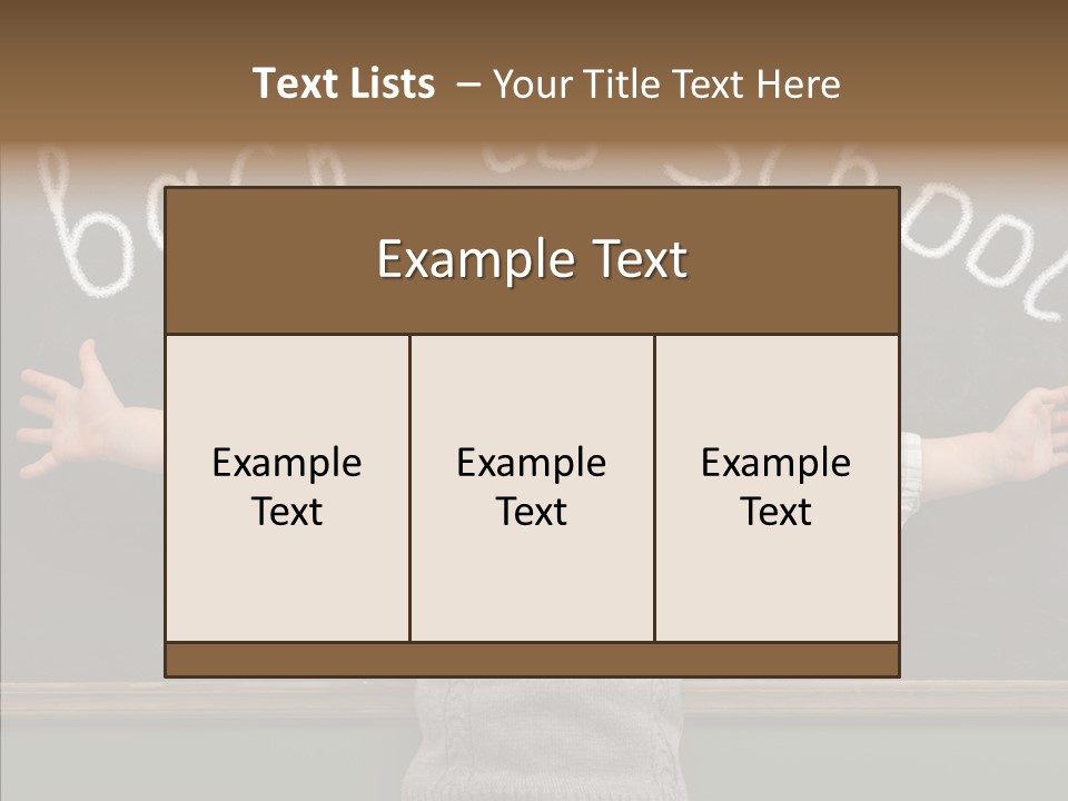 Kid Youth Intelligent PowerPoint Template