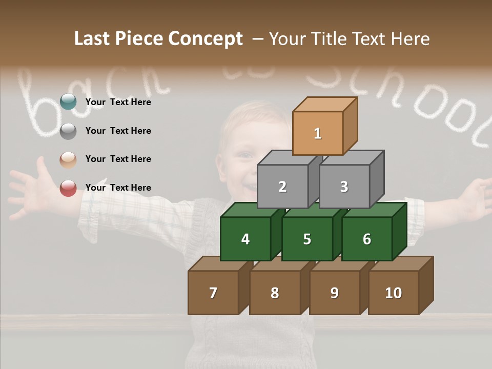 Kid Youth Intelligent PowerPoint Template