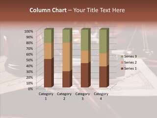 Judge Litigation Wood PowerPoint Template