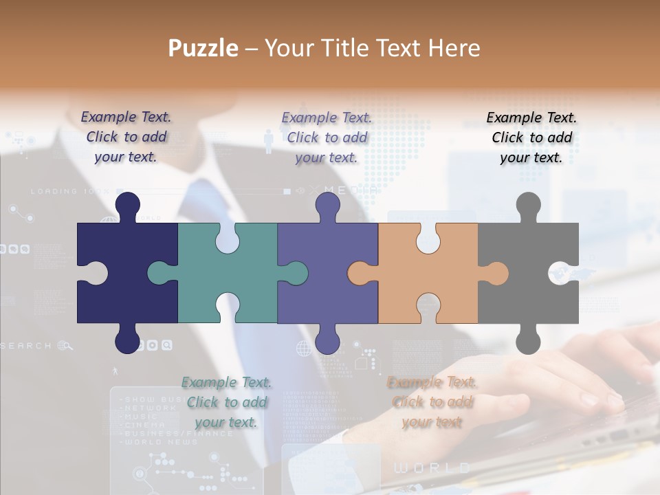 Success Young Tech PowerPoint Template