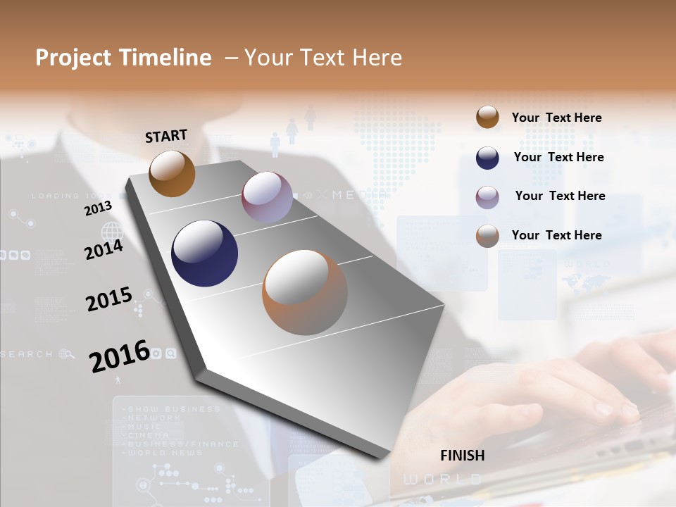 Success Young Tech PowerPoint Template