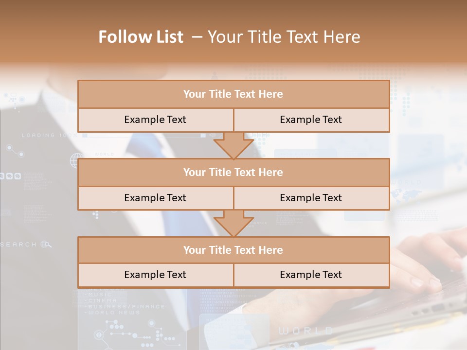 Success Young Tech PowerPoint Template