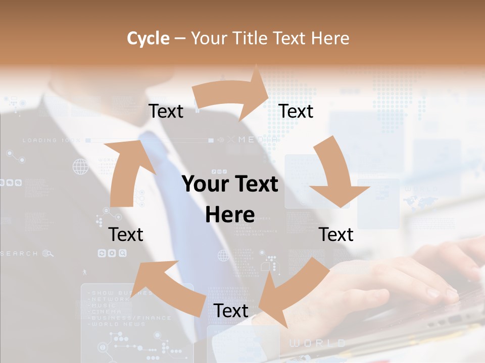 Success Young Tech PowerPoint Template