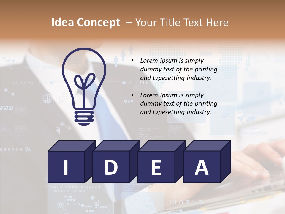 Success Young Tech PowerPoint Template