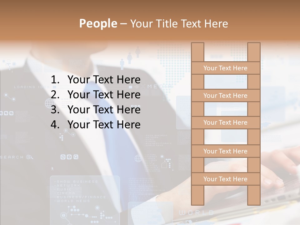 Success Young Tech PowerPoint Template