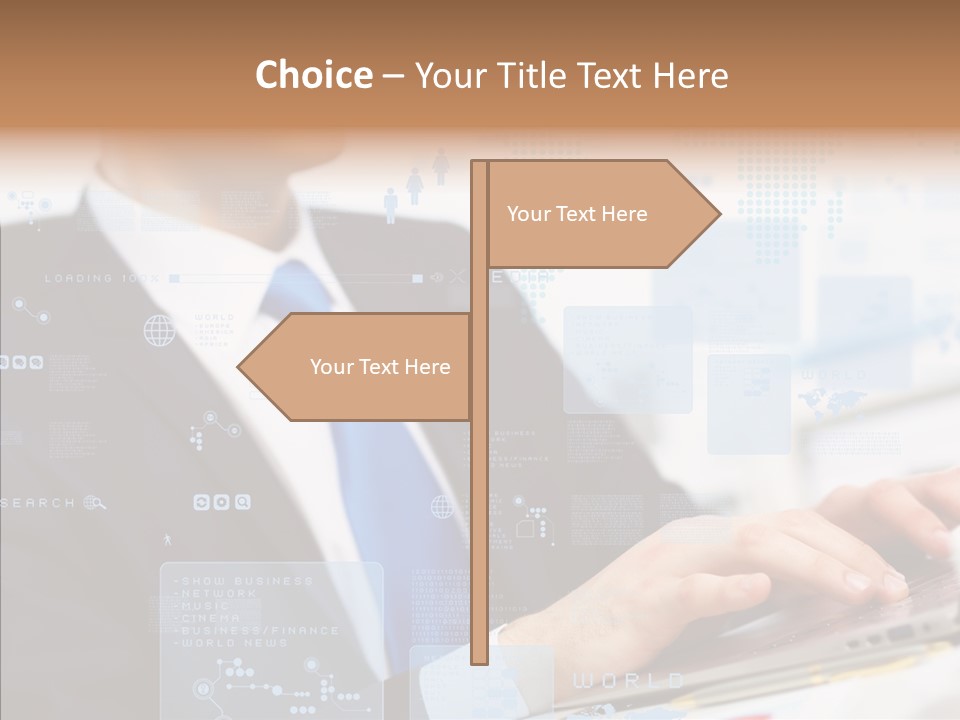 Success Young Tech PowerPoint Template