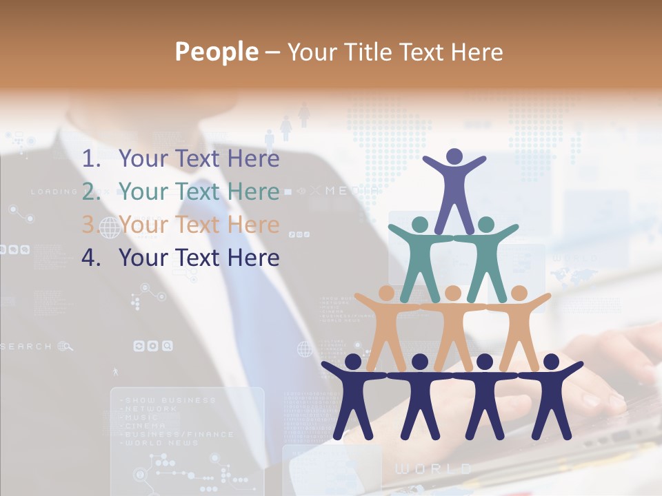 Success Young Tech PowerPoint Template