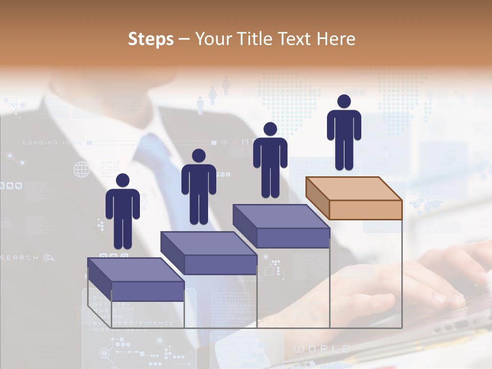 Success Young Tech PowerPoint Template