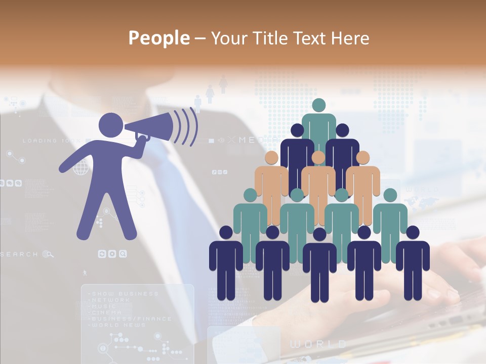 Success Young Tech PowerPoint Template