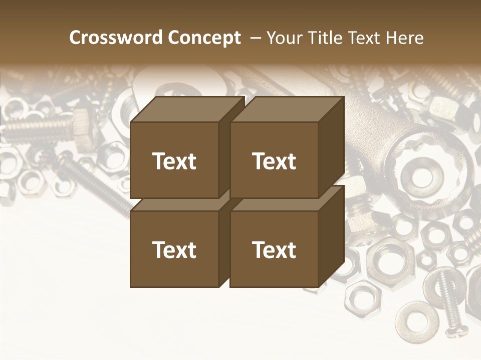 Repair Fasten Supply PowerPoint Template
